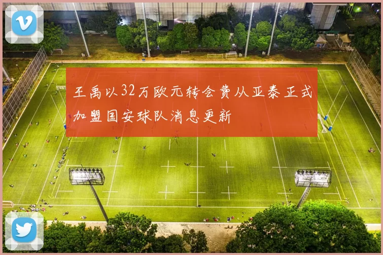 王禹以32万欧元转会费从亚泰正式加盟国安球队消息更新